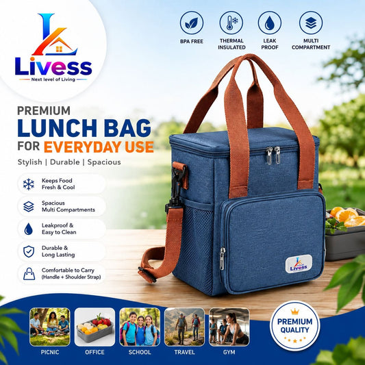 Insulated Lunch Bag. Hot & Cool