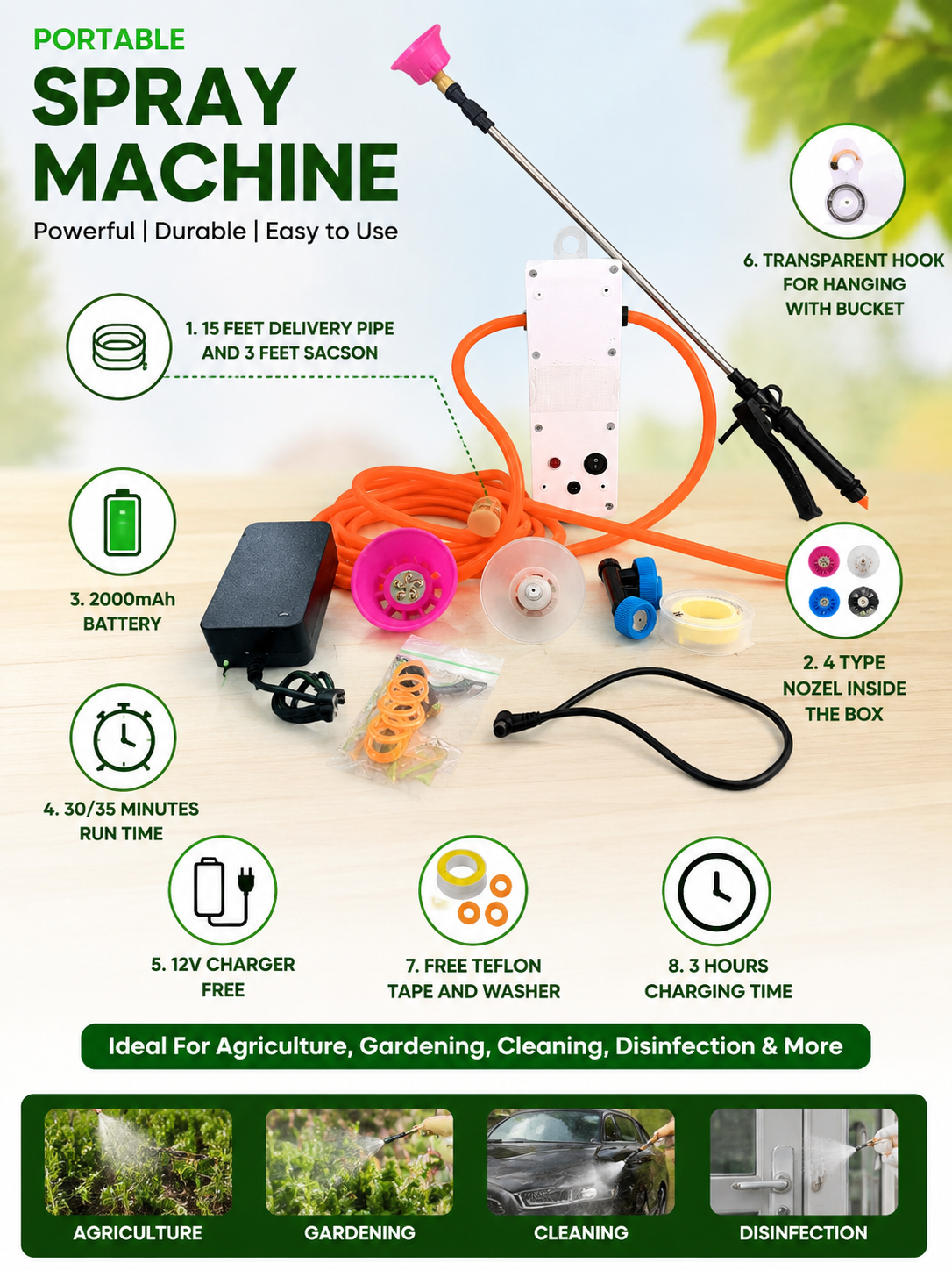 Portable Garden Sprayer-Basic
